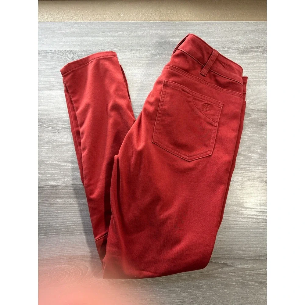 5.11 Tactical Wyldcat Pants Womens 6 Regular Red Slim Fit Utility Cargo Gorpcore